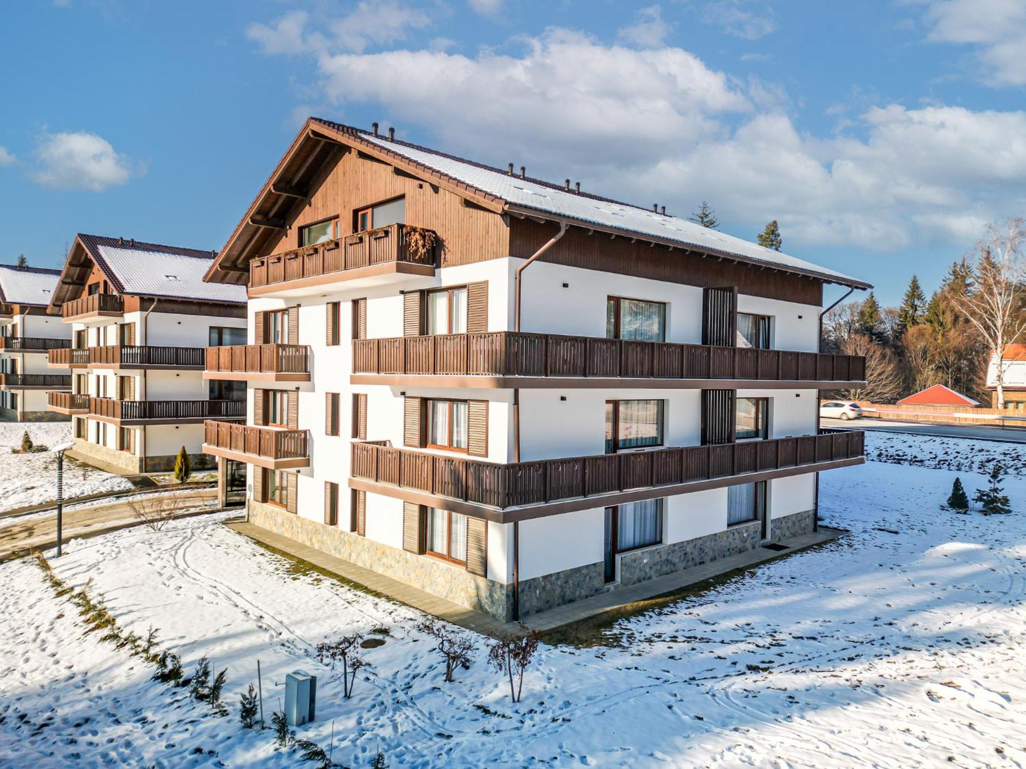 Albert Residence Aparthotel Grand Chalet With Free Spa Access To Alpin Resort Poiana Brașov Exterior foto