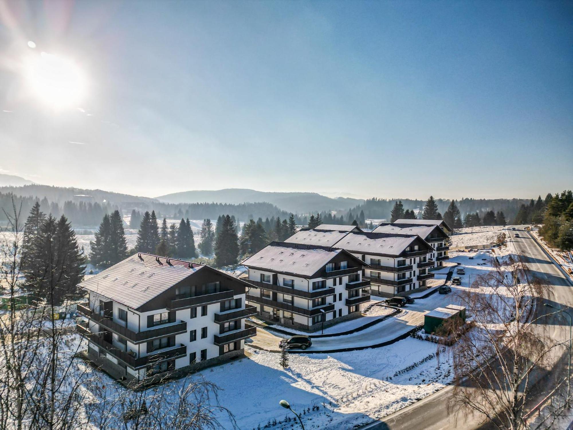 Albert Residence Aparthotel Grand Chalet With Free Spa Access To Alpin Resort Poiana Brașov Exterior foto